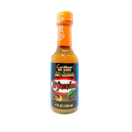 El yucateco Caribbean hot sauce 120ml