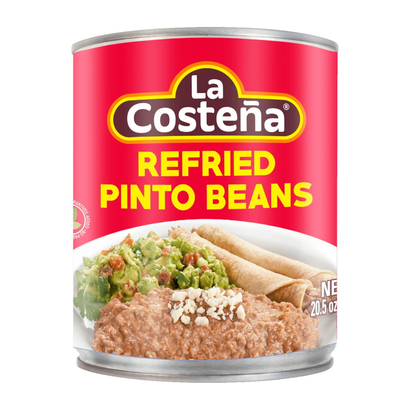 La costena Refried Pinto Beans 580gr