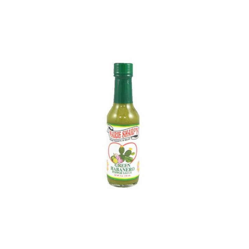 Marie Sharp's Green Habanero Hot Sauce with Prickly Pears 148ml