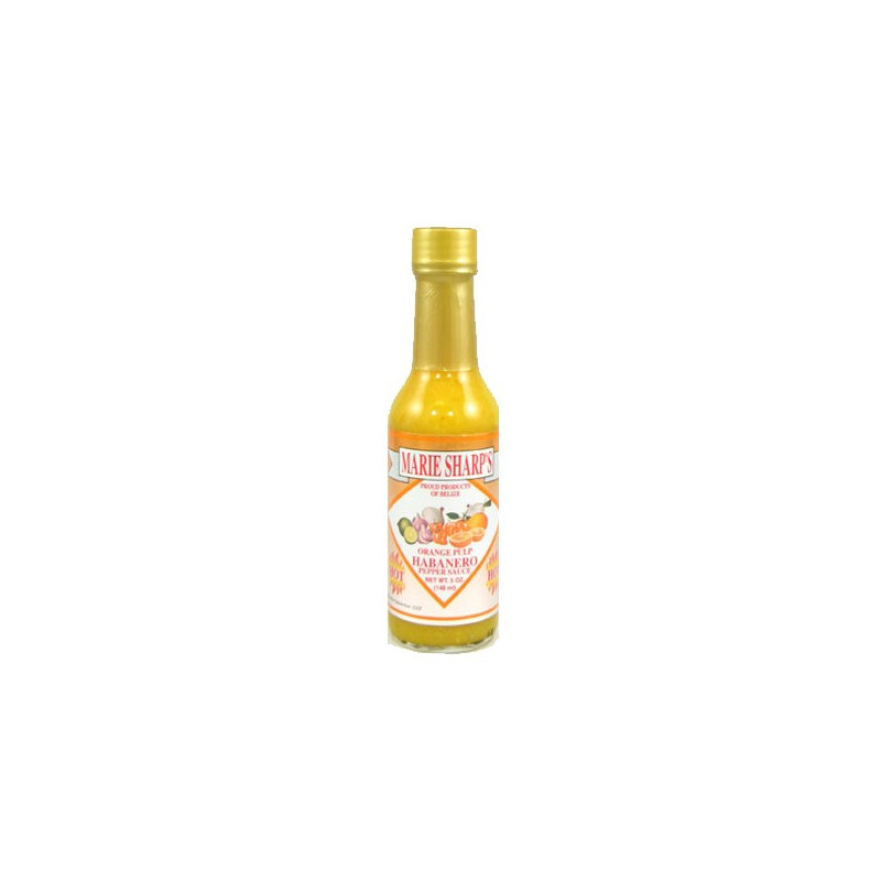 Marie Sharp's Orange Pulp Habanero Hot Sauce 148ml