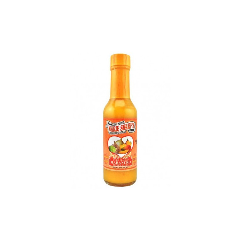 Marie Sharp's Pure Mango Habanero Pepper Sauce 148ml