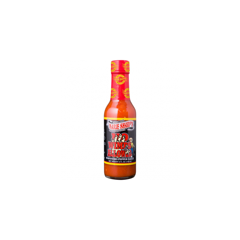 Marie Sharp's No Wimps Allowed Hot Sauce 148ml