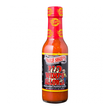 Marie Sharp's No Wimps Allowed Hot Sauce 148ml