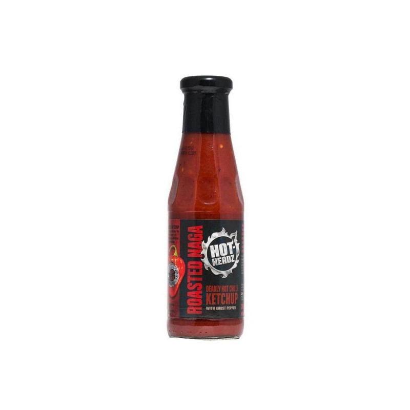 HOT-HEADZ! ROASTED NAGA KETCHUP 390gr