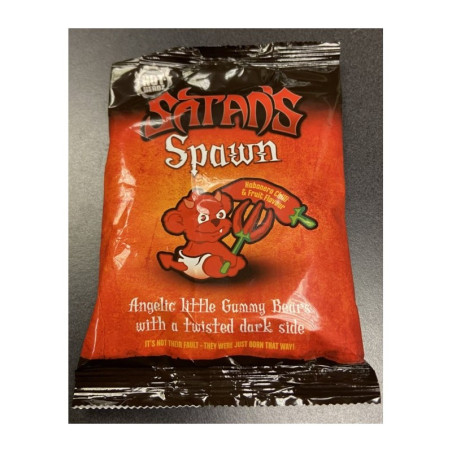 SATAN'S SPAWN! EVIL HOT GUMMY BEARS 125gr