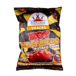 Poppamies Hot Habanero Chips 150gr