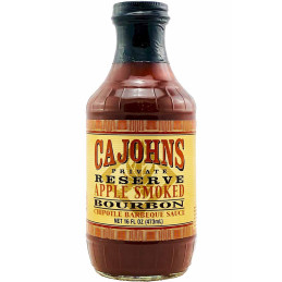 Cajohn's Applewood Smoked Bourbon Chipotle Barbecue Sauce 474ml