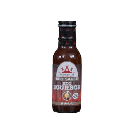 POPPAMIES HOT BOURBON -GRILLSÅS 410 g