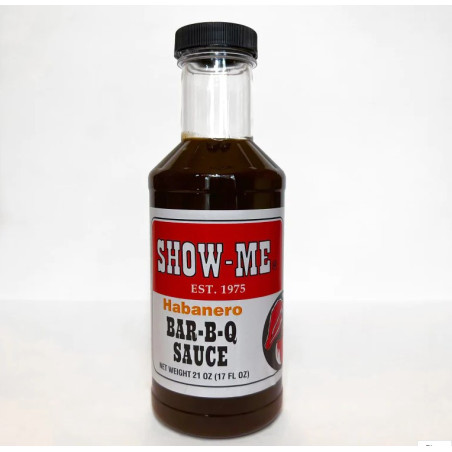 Show me Habanero BBQ med extra kick 596gr