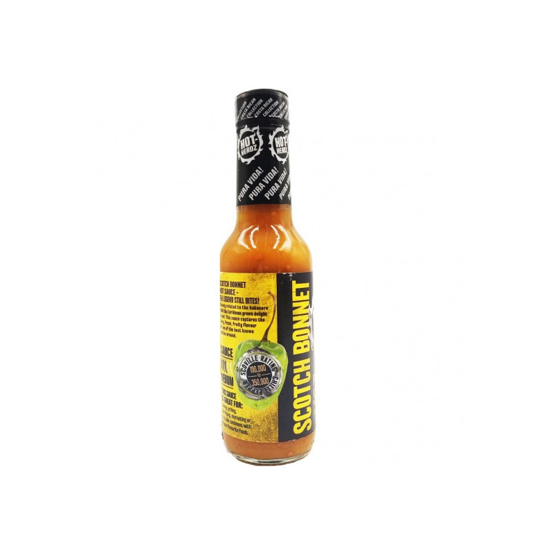 HOT-HEADZ! SCOTCH BONNET HOT PEPPER SAUCE 148ml