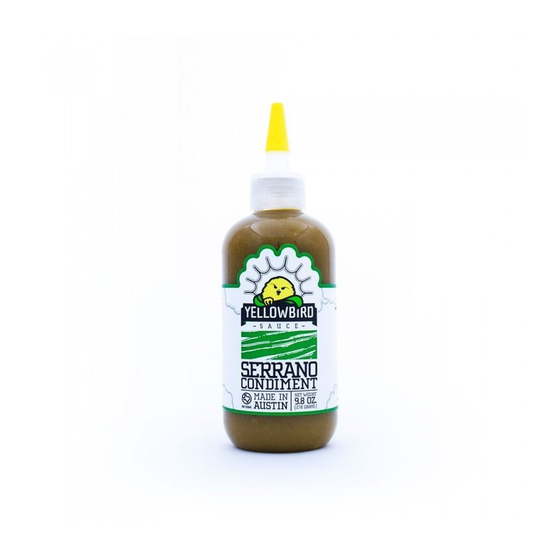 YELLOWBIRD SERRANO PEPPER CONDIMENT 278gr