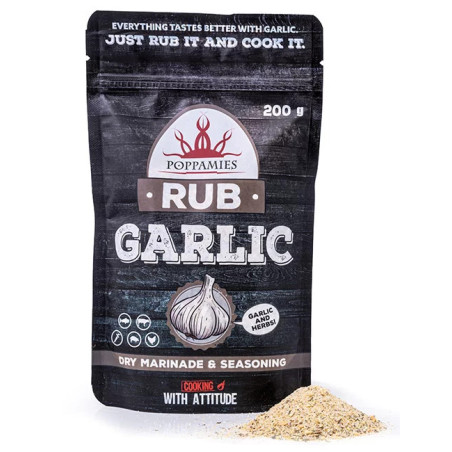 POPPAMIES GARLIC RUB 200gr