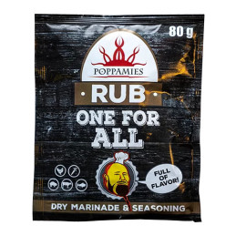 POPPAMIES ONE FOR ALL RUB -utan tillsatt salt 200gr