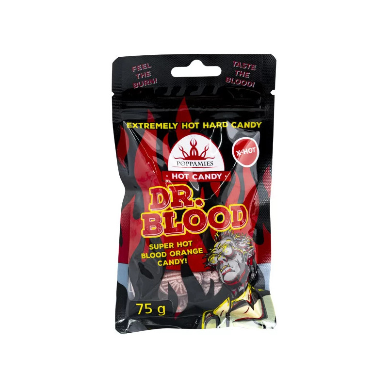 POPPAMIES HOT CANDY DR. BLOOD 75gr