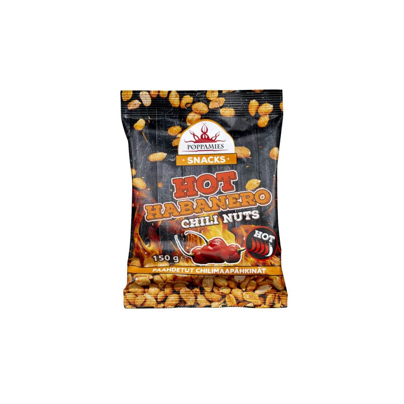 Habanero nötter 150gr Poppamies