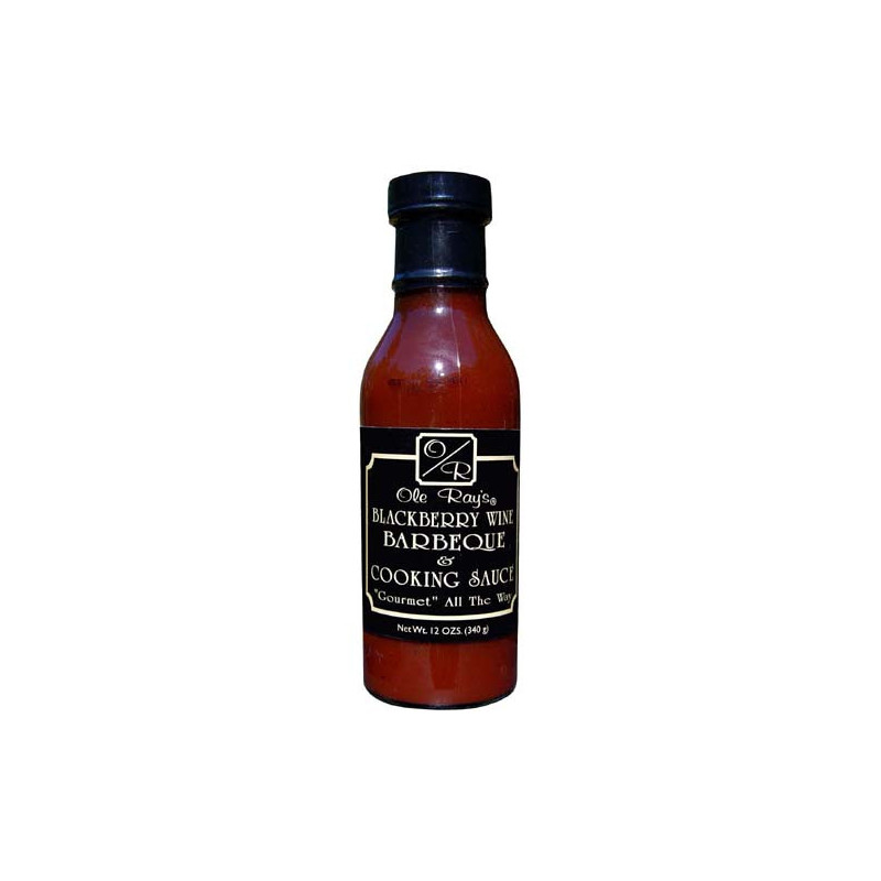 Ole Ray's Blackberry Wine BBQ and Cooking Sauce 373gr