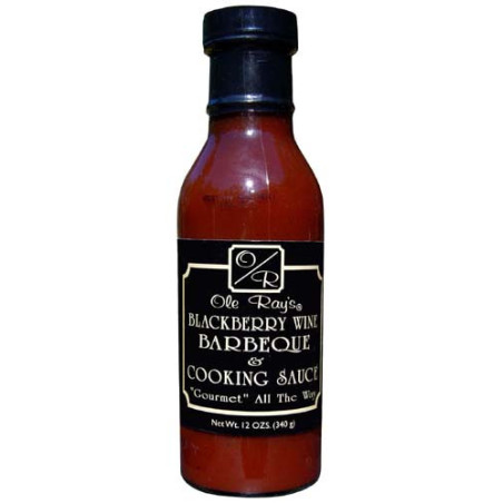 Ole Ray's Blackberry Wine BBQ and Cooking Sauce 373gr