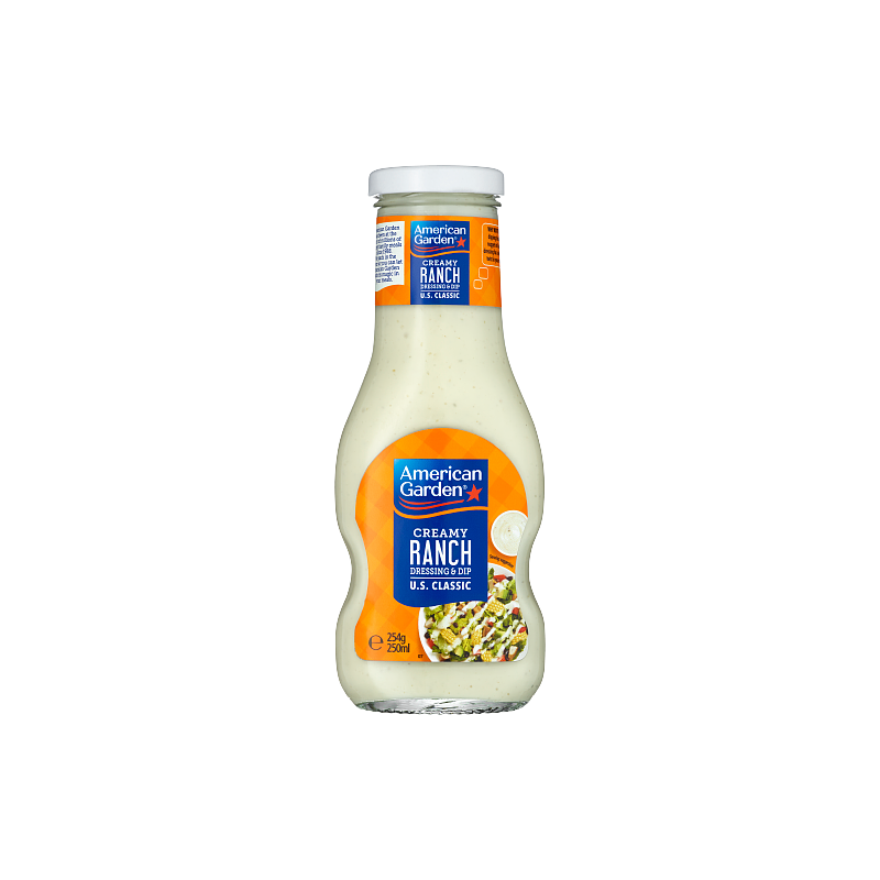 Creamy ranch dressing 250ml. American Garden