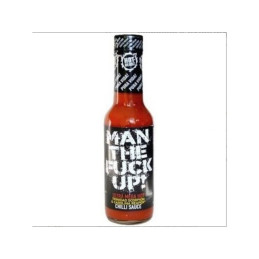 MAN THE FUCK UP! ULTRA MEGA HOT TRINIDAD SCORPION & CAROLINA REAPER 148ml