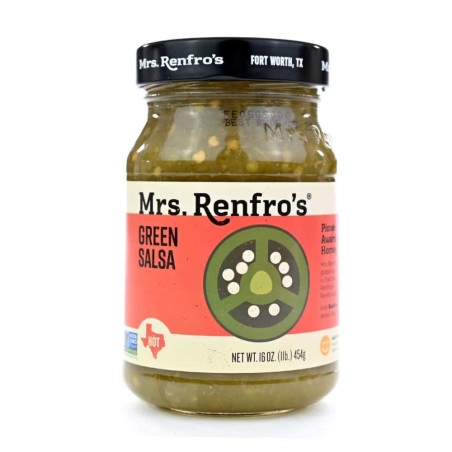 MRS RENFRO'S GREEN JALAPENO SALSA 454gr