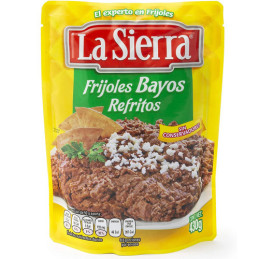 Refried pinto beans in a pouch La Sierra  430gr