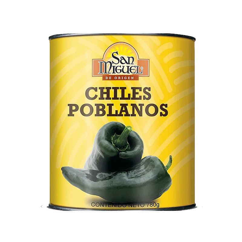 Chile Poblano 780gr