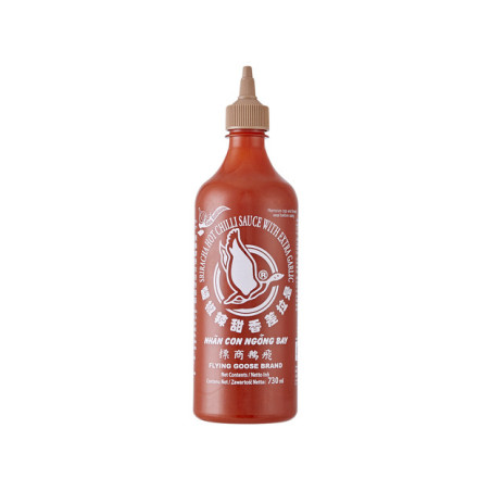 Sriracha med Vitlök 730 ml Flying Goose