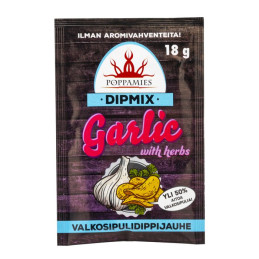 Garlic with herbs dipmix Pommamies 18gr