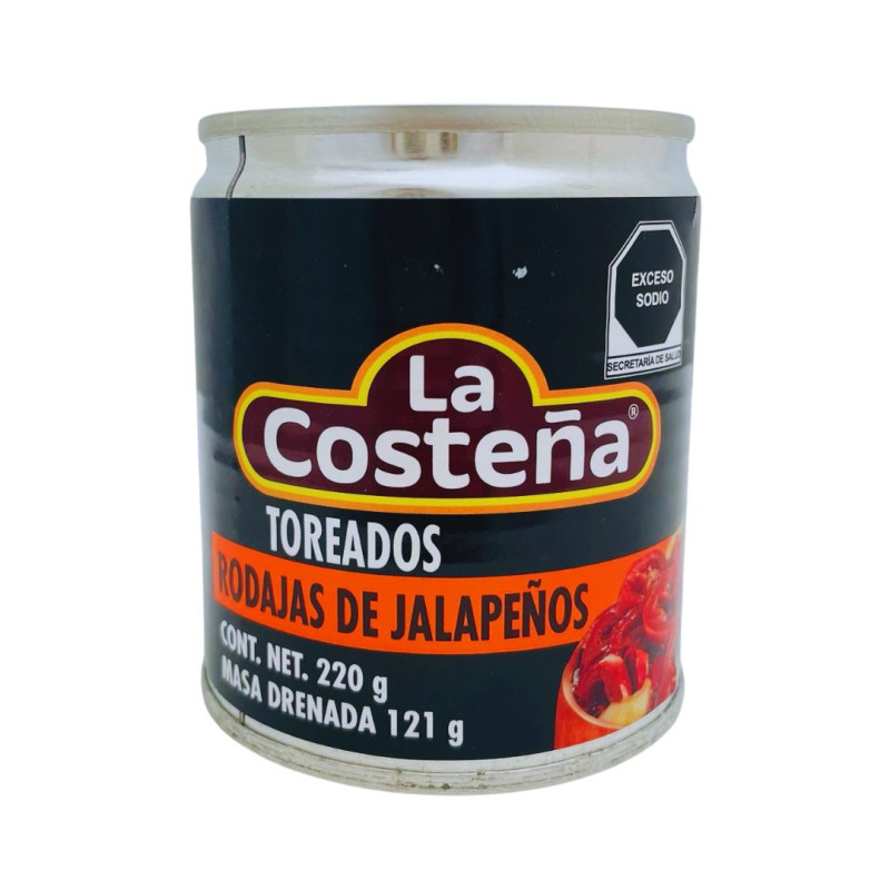 Rodajas de Jalapenos Toreados 220gr