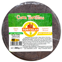 Blåa Majs tortillas,...