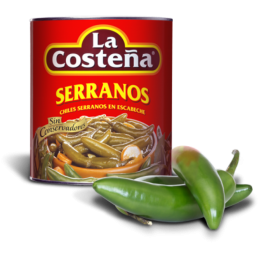 Inlagda Serranos 220gr